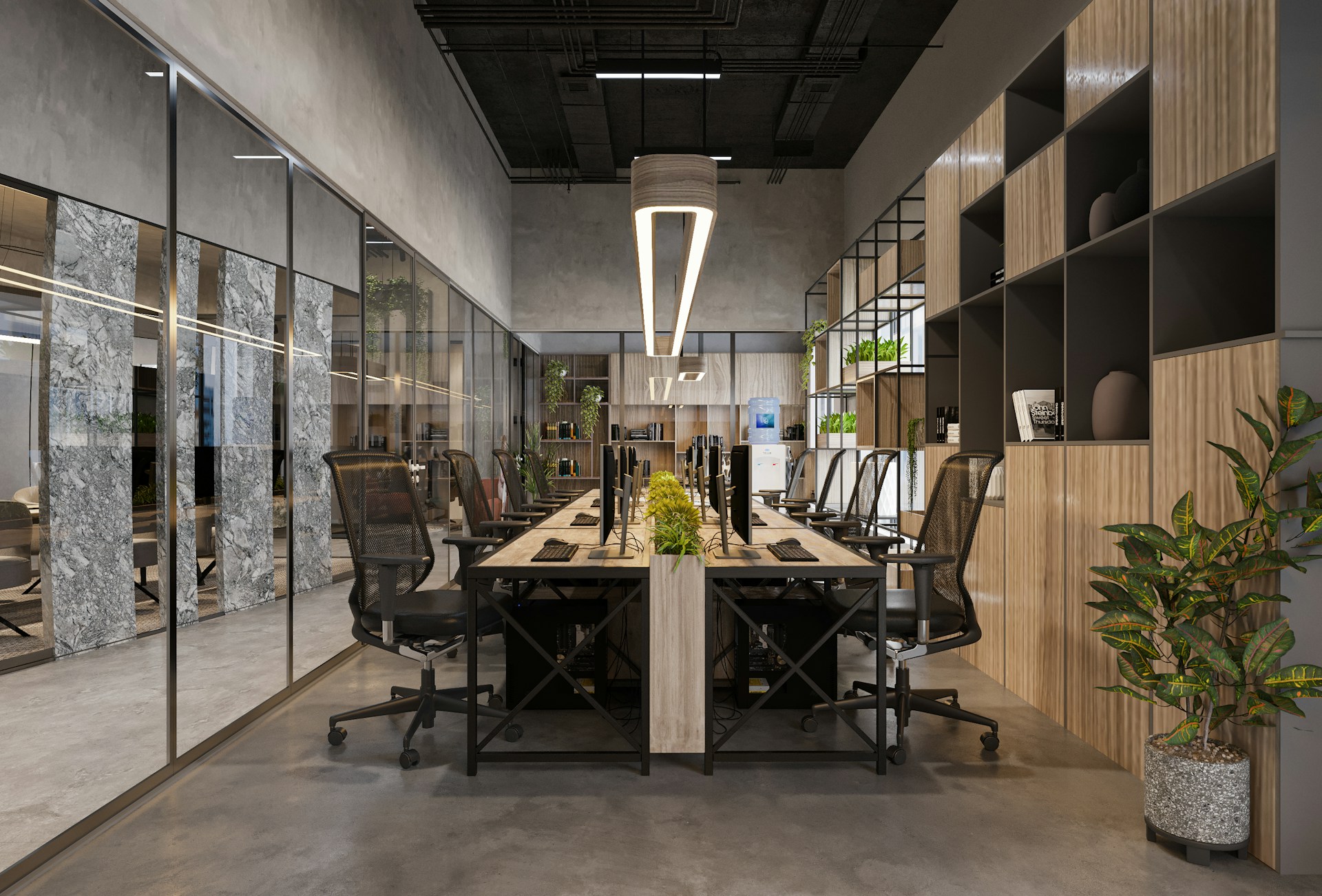 Premium commercial interior